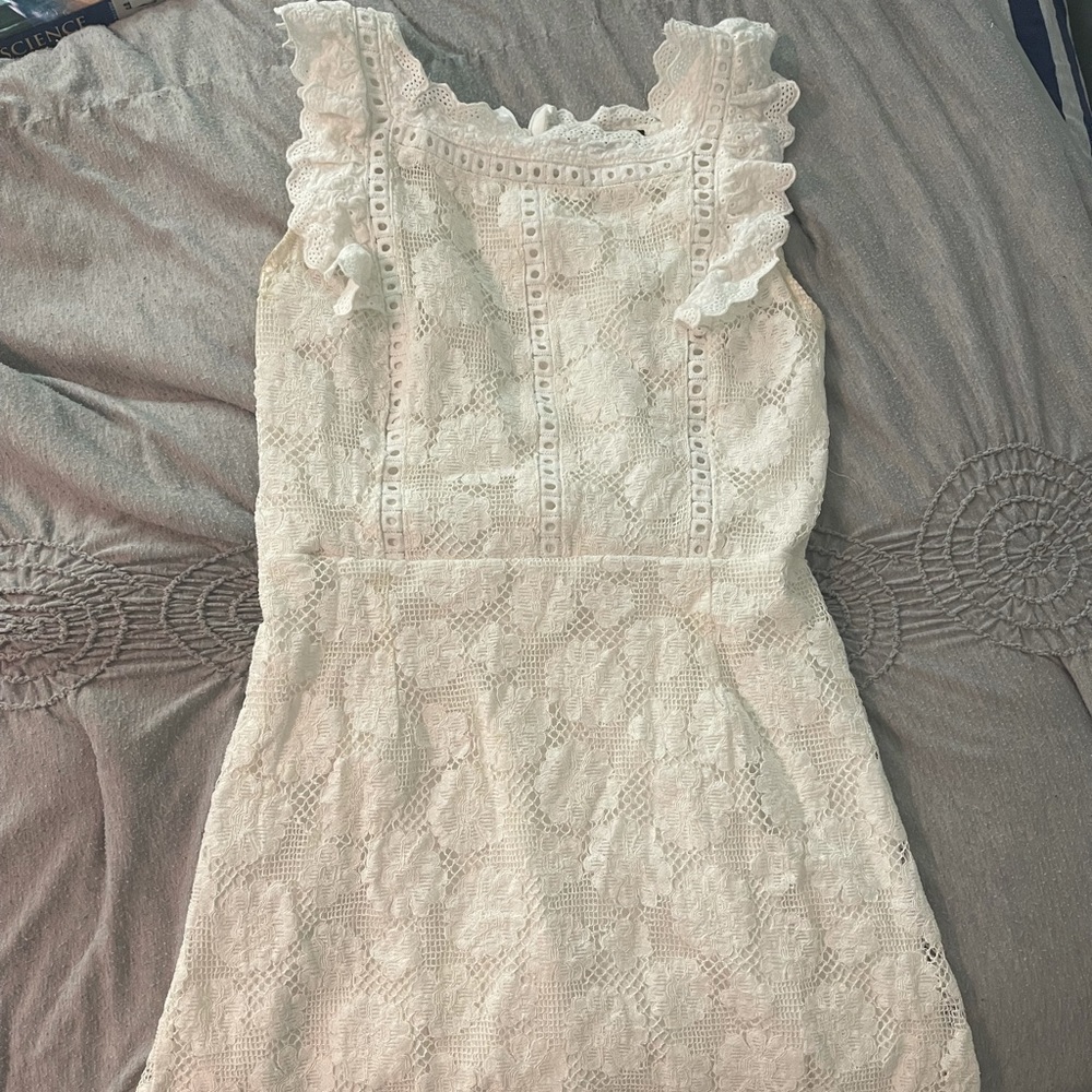 Classy white dress